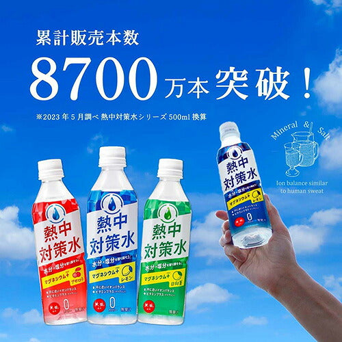 赤穂化成 熱中対策水 日向夏味 500ml 24本