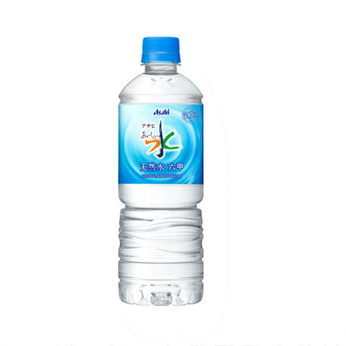 アサヒ おいしい水 六甲 天然水 600ml 24本