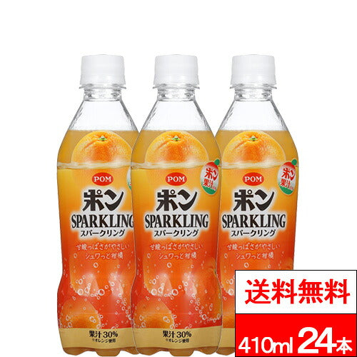 えひめ飲料 POM ポンスパークリング 410ml 24本