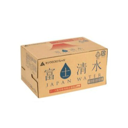 ミツウロコビバレッジ ラベルレス 富士清水 バナジウム天然水 500ml 48本