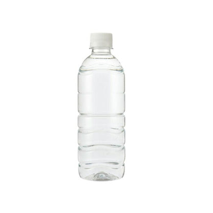 ミツウロコビバレッジ ラベルレス 富士清水 バナジウム天然水 500ml 24本