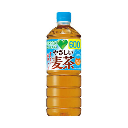 サントリー GREEN DAKARA やさしい麦茶 600ml 48本