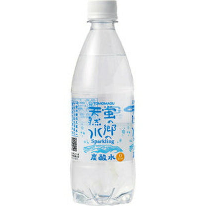 友桝飲料 炭酸水 蛍の郷 天然水 スパークリング 500ml 24本
