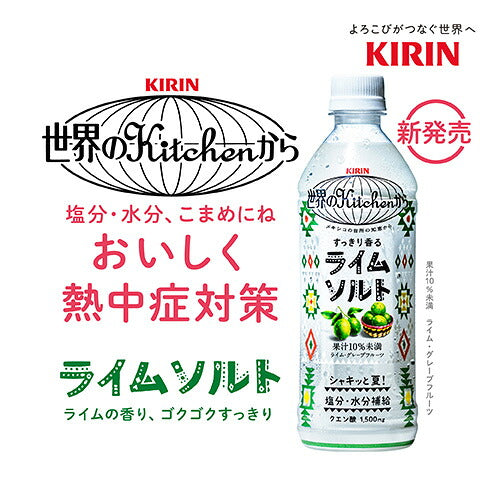 キリン 世界のKitchenから ライムソルト 500ml 48本