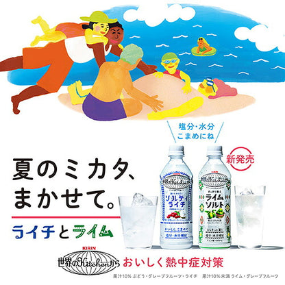 キリン 世界のKitchenから ライムソルト 500ml 48本