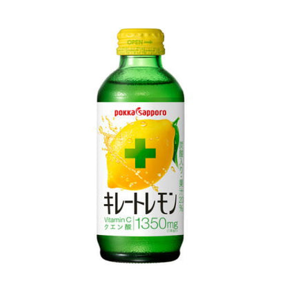 ポッカサッポロ キレートレモン 瓶 155ml 24本