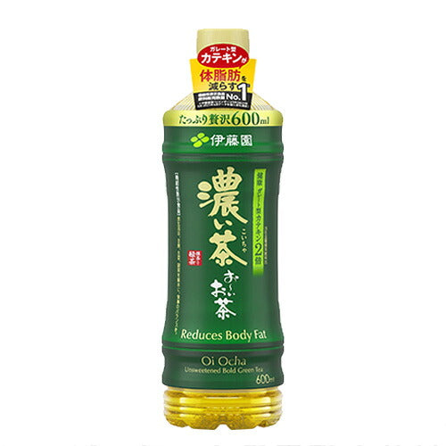 伊藤園 おーいお茶 濃い茶 600ml 24本