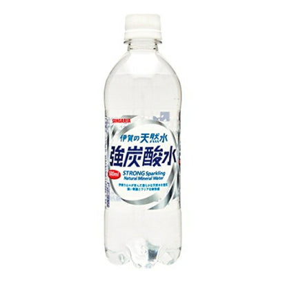 伊賀の天然水 強炭酸水 ソーダ 炭酸 プレーン 炭酸水 500ml 24本