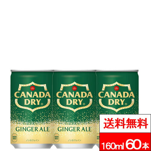 コカ・コーラ カナダドライ ジンジャーエール 160ml 缶 60本