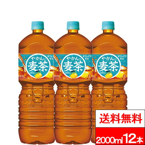 コカ・コーラ やかんの麦茶 2000ml 12本
