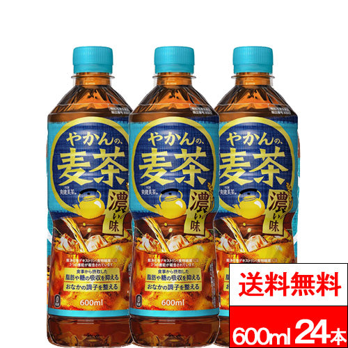 コカ・コーラ やかんの濃麦茶 from 爽健美茶 600ml 24本