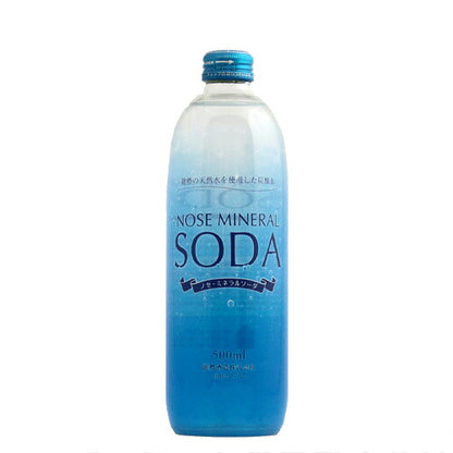 能勢酒造 ノセ ミネラルソーダ 強炭酸水 500ml 20本