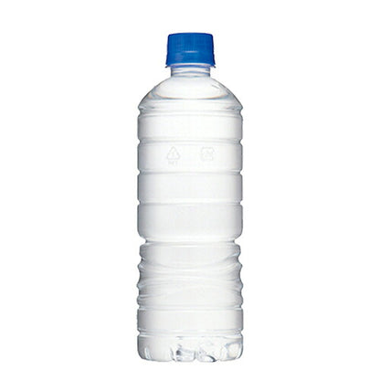 アサヒ飲料 おいしい水 天然水 ラベルレス ボトル 600ml 48本