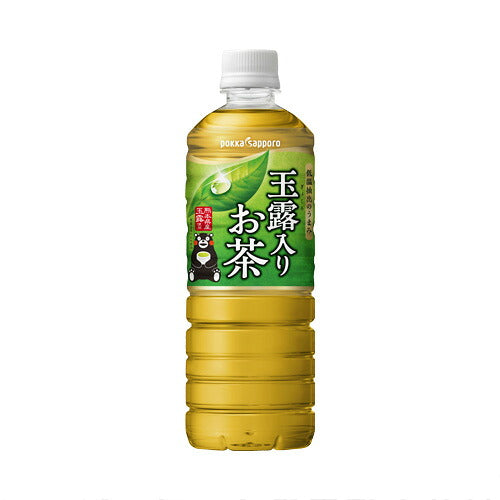 ポッカサッポロ 玉露入りお茶 600ml 24本