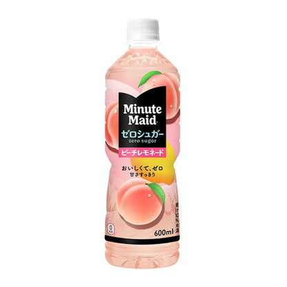 コカ・コーラ ミニッツメイド ゼロシュガー ピーチレモネード 600ml 48本