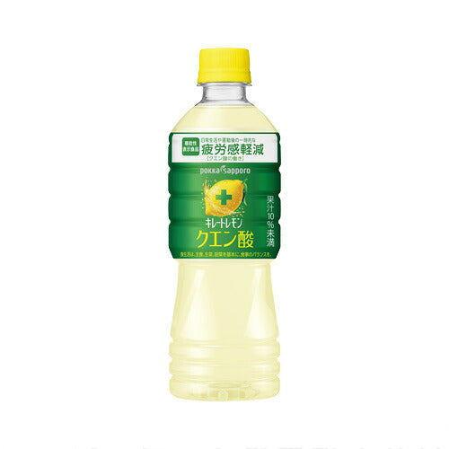ポッカサッポロ キレートレモンクエン酸 525ml 48本