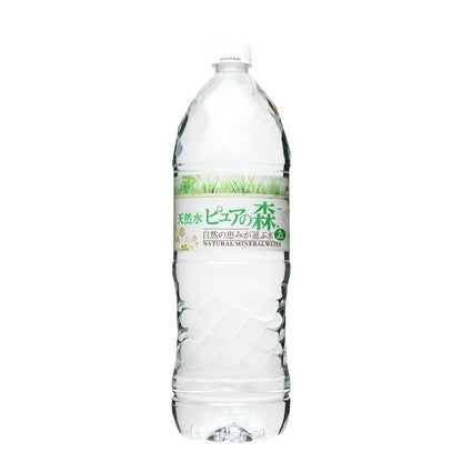 ピュアの森 天然水 2000ml 6本