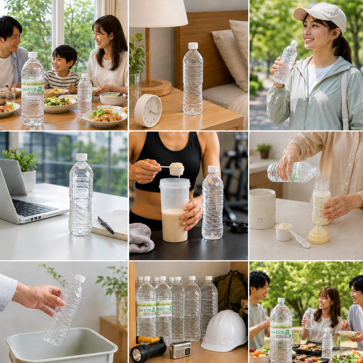 ピュアの森 天然水 500ml 48本