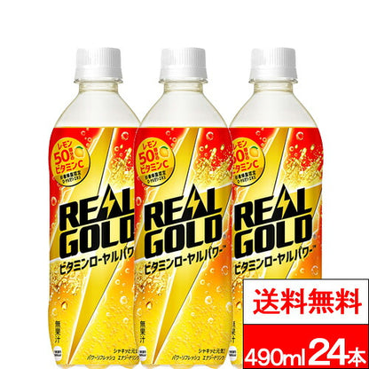 コカ・コーラ リアルゴールド ビタミンローヤルパワー 490ml 24本