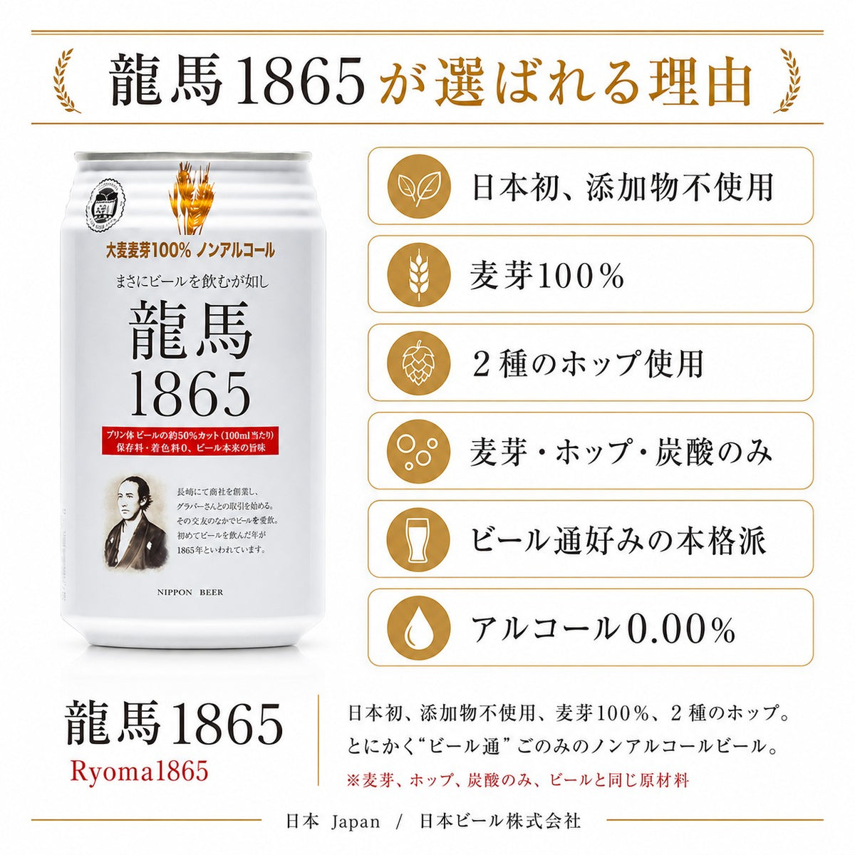 龍馬1865 龍馬レモン 350ml 48本