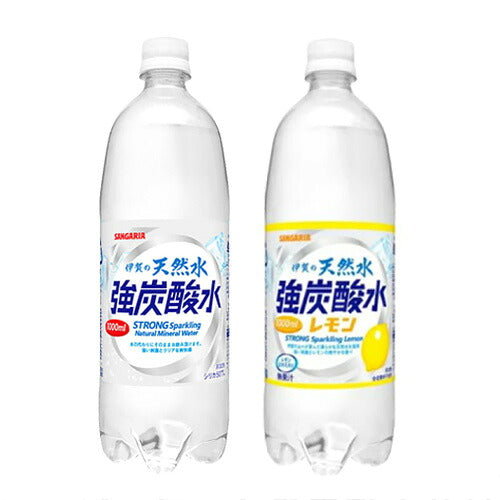 強炭酸 伊賀の天然水 強炭酸水 選べる強炭酸水 炭酸水 1000ml 24本