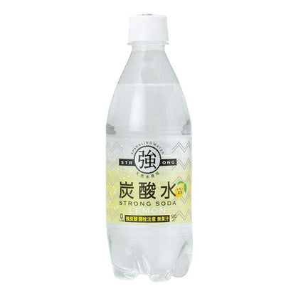 賞味期限2026年8月 友桝飲料 強炭酸水レモン 炭酸水 500ml 24本