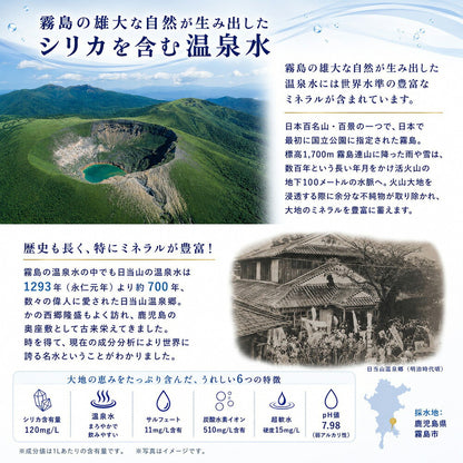 温泉水 The Silica Premium120 500ml 24本