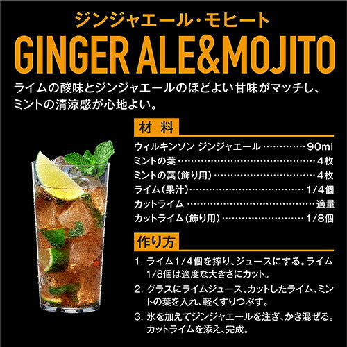 ウィルキンソン 辛口 ジンジャエール 500ml 24本