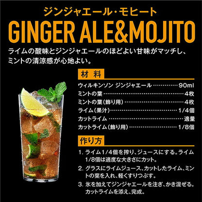 ウィルキンソン 辛口 ジンジャエール 500ml 24本