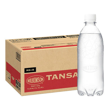 ラベルレス ウィルキンソン タンサン 炭酸水 500ml 24本