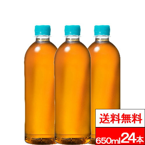 コカ・コーラ ラベルレス やかんの麦茶 from 爽健美茶 650ml 24本