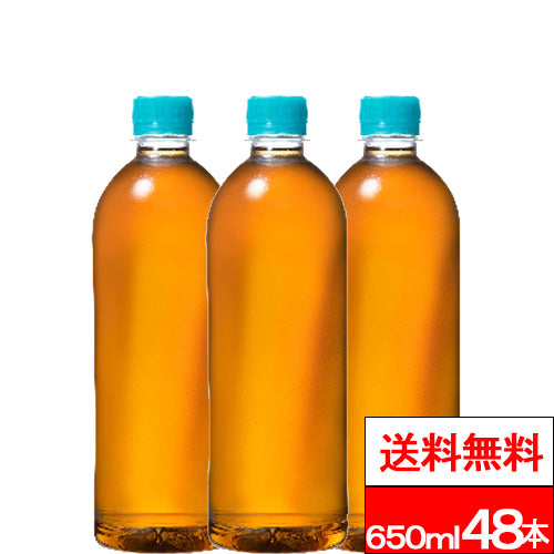 コカ・コーラ ラベルレス やかんの麦茶 from 爽健美茶 650ml 48本